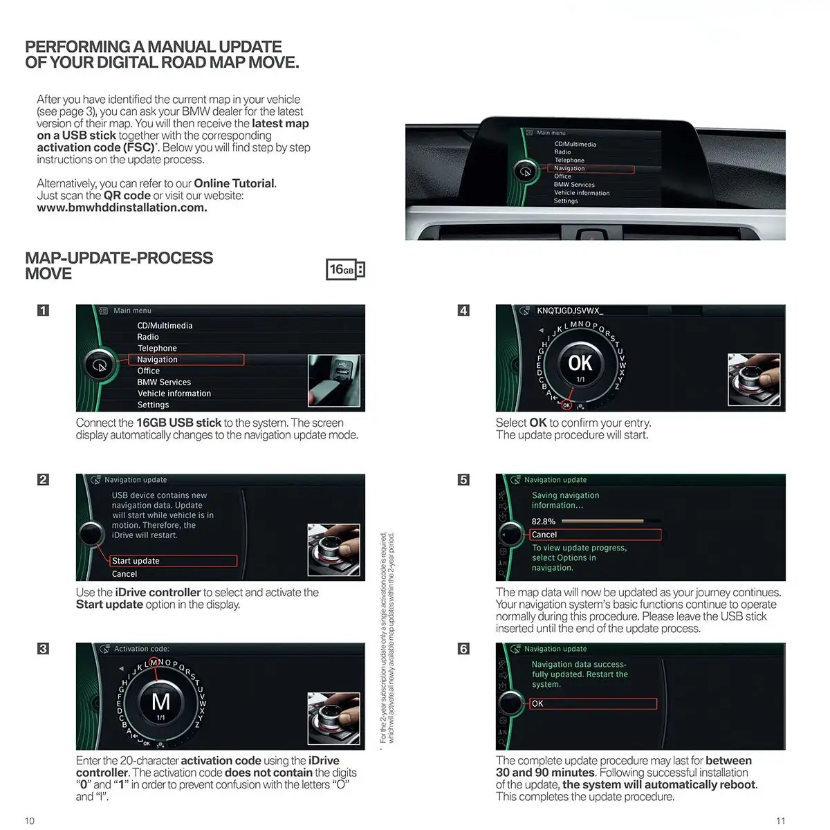 BMW FSC code map MOVE