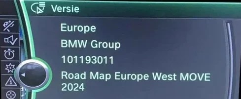 BMW ROAD MAP EUROPE WEST MOVE 2024