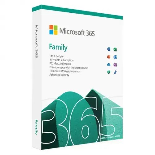 Microsoft Office 365 Family 6 mēnešiem